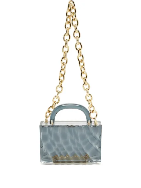 L’AFSHAR Amnis chain tote bag Grey 1212698