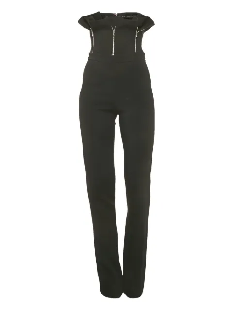 David Koma zipper jumpsuit Black 1213376