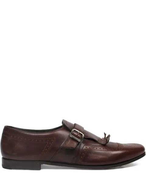 Church's leather monk shoes Brown EOB169FG000009ADJF0AEV
