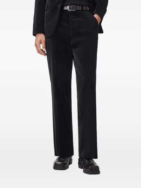 AllSaints Saga velvet trousers Black M018QD