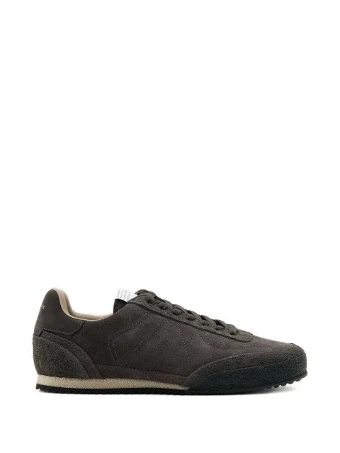 AllSaints Harri suede lace-up sneakers Brown W090FD