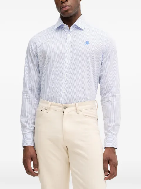 Karl Lagerfeld striped logo shirt White 605084561785