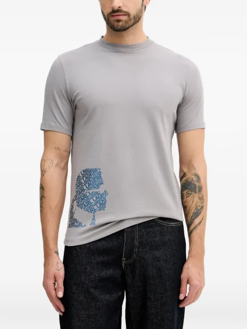 Karl Lagerfeld graphic-print T-shirt Grey 755404554235