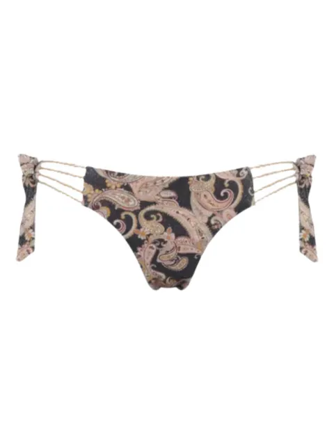 Del Maar Muabai paisley-pattern bikini bottoms Blue DMCM174BOTTOM