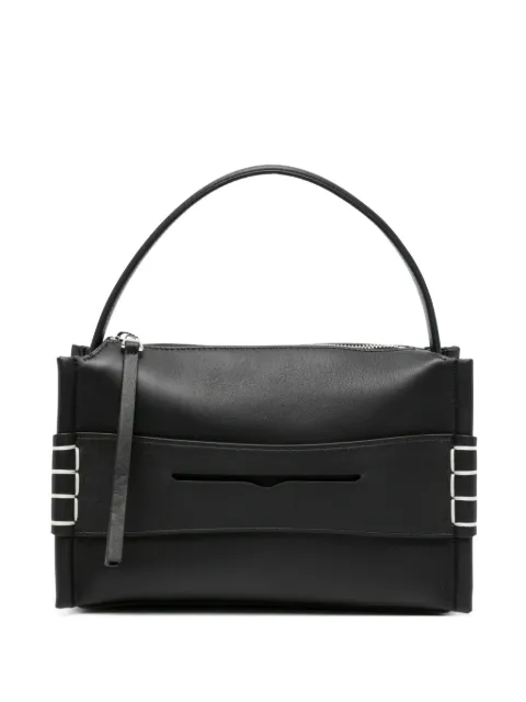 JW Anderson small leather tote bag Black HB0762LA0383