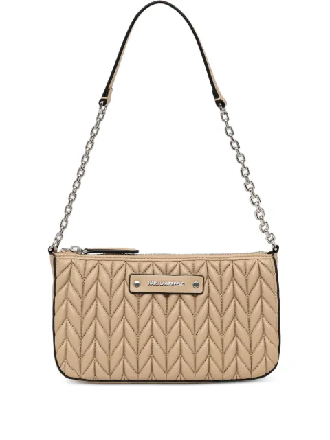 Karl Lagerfeld quilted chain shoulder bag Neutrals B1W320312FT
