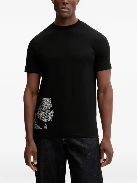Karl Lagerfeld printed T-shirt Black 755404554235