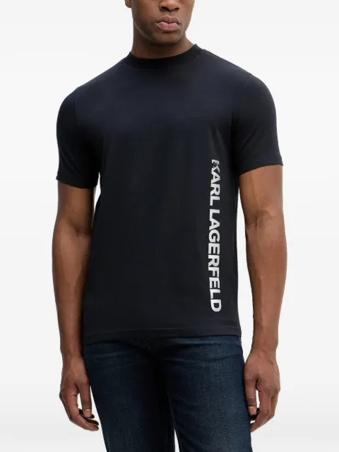 Karl Lagerfeld logo T-shirt Blue 755401554235