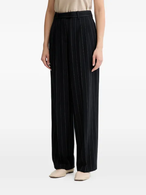 rag & bone pinstripe trousers Black RA1H25F7MCN