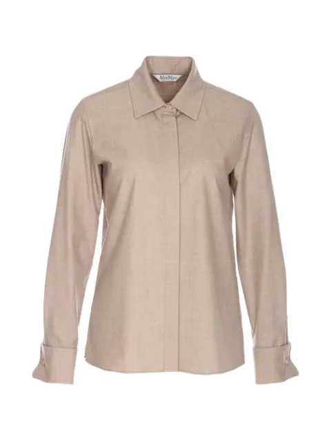 Max Mara Tebaide buttoned shirt Neutrals 2521116042600