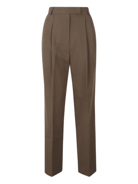 The Frankie Shop back welt pocket suit trousers Brown TTFS072172030
