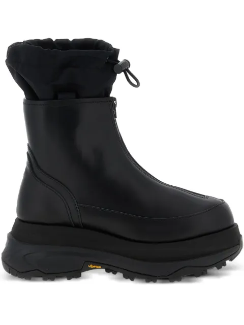sacai platform ankle boots Black 2508087001