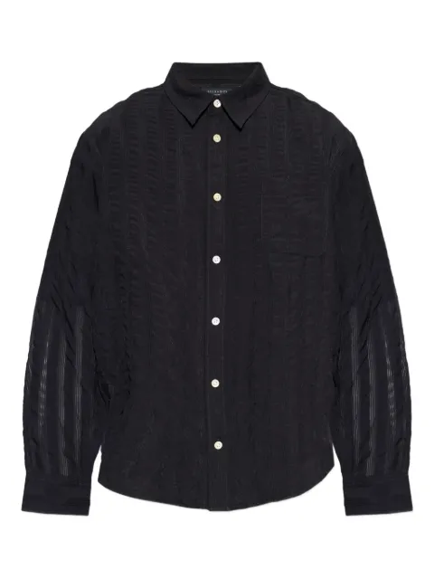 AllSaints Lannar shirt Black M025SD