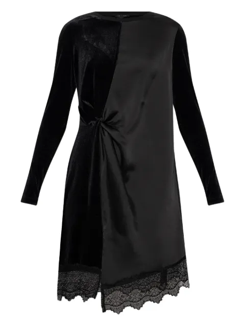 AllSaints Lana lace knot dress Black W211DD