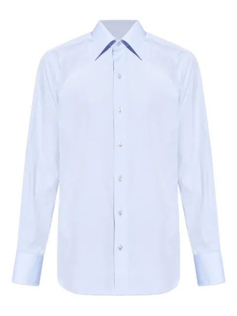 TOM FORD buttoned shirt Blue HSBC01CGS11