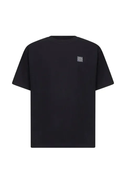 Stone Island logo-patch T-shirt Black L2S152100030S0500