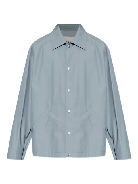 Jil Sander cotton jacket Blue J23BN0003J45026
