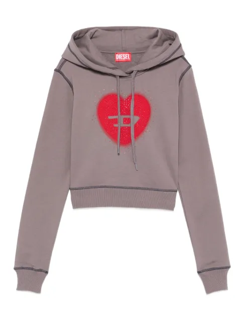 Diesel F-Slimmy-Hood-S5 hoodie Grey A219520NSEX