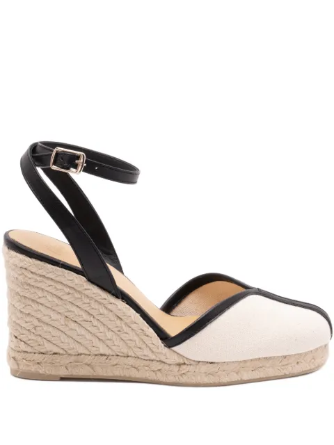 Castañer strap wedge espadrilles Neutrals 26124