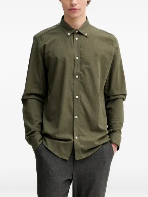 Les Deux Desert buttoned long-sleeve shirt Green 1001696