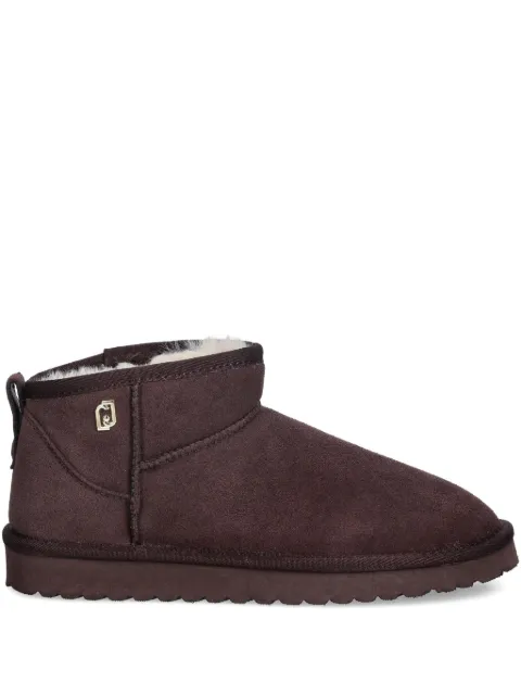 LIU JO suede ankle boots Brown SF5099PX002S1228
