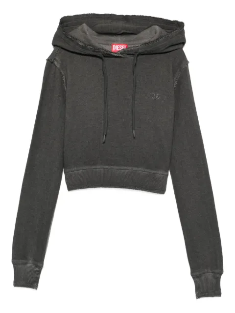 Diesel hoodie with rhinestone detailing on the back Grey A209890DCCD