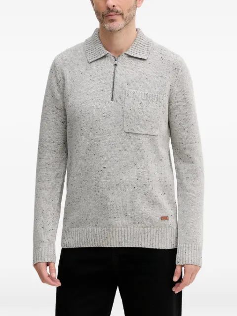LIU JO half-zip sweater Grey QF5184MA13R