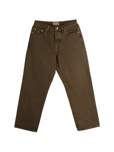 Stüssy five-pocket denim jeans Brown 116599