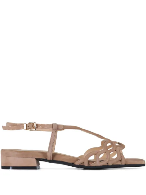 Ron White Brooke cutout sandals Neutrals BROOKEFAWN