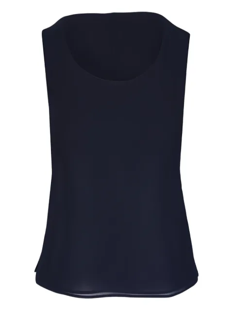 Akris sleeveless blouse Blue 7601105000034507