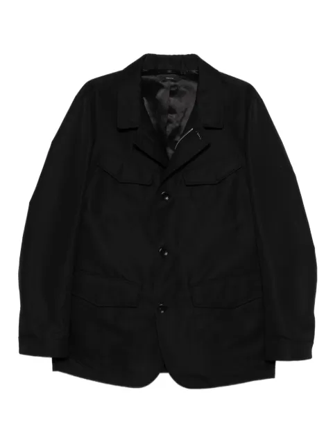 TOM FORD flap-pocket jacket Black OJM028FMC303