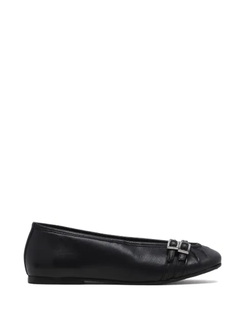 ALOHAS buckle-detail ballet flats Black S10106601