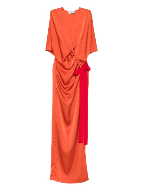 V:PM ATELIER Samantha maxi dress Orange SHAVPMALLOY
