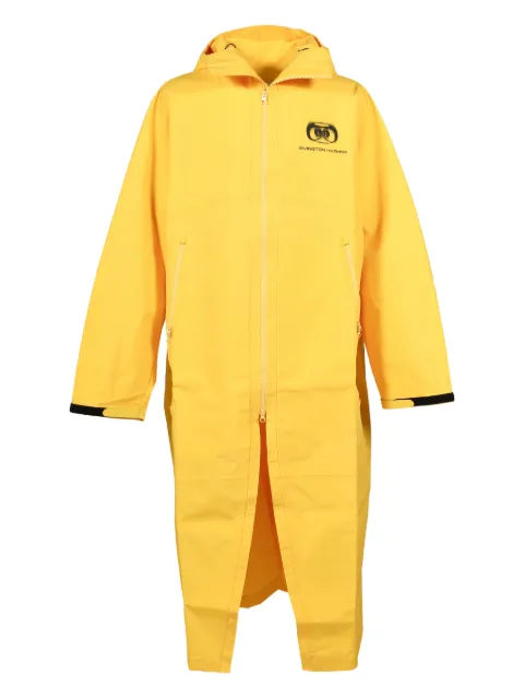 RRR123 hooded zip-fastening rain coat Yellow NOAHCO30