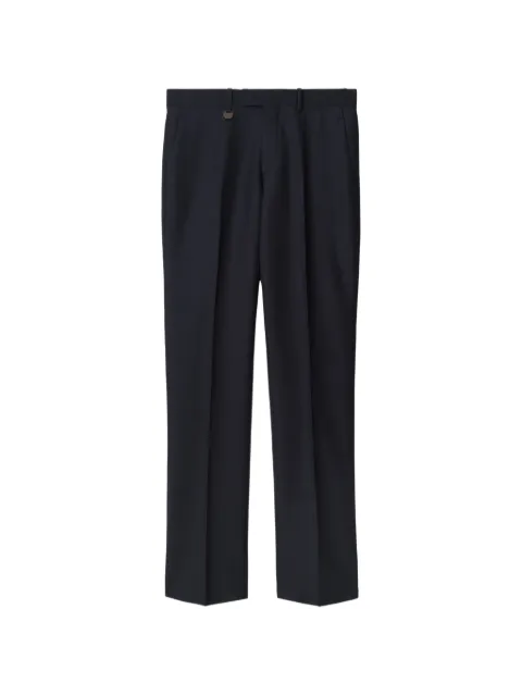 Burberry wool mohair tailored trousers Blue 8120863
