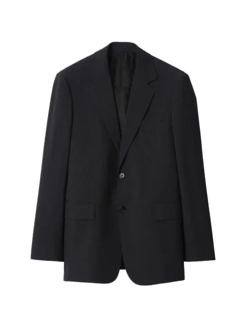 Burberry single-breasted tailored jacket Grey 8118065