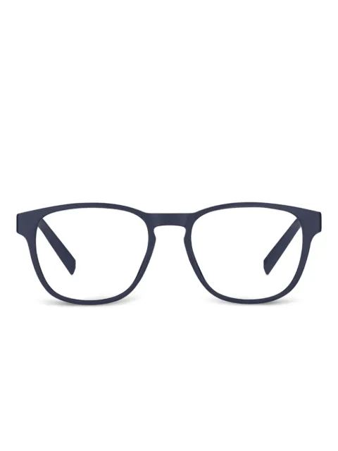 Tommy Hilfiger logo-plaque square-frame glasses Blue TH2092