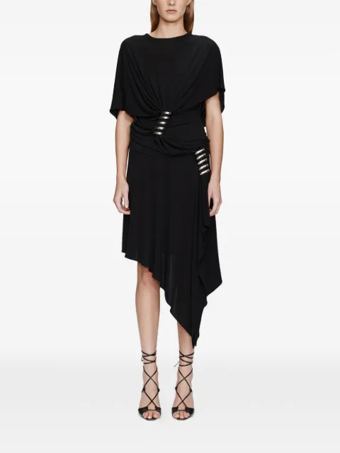 Christopher Esber coiled embellished midi skirt Black 25044490