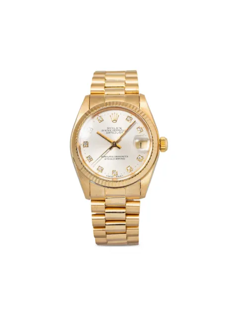 Rolex Fluted 31mm Datejust Gold 6827