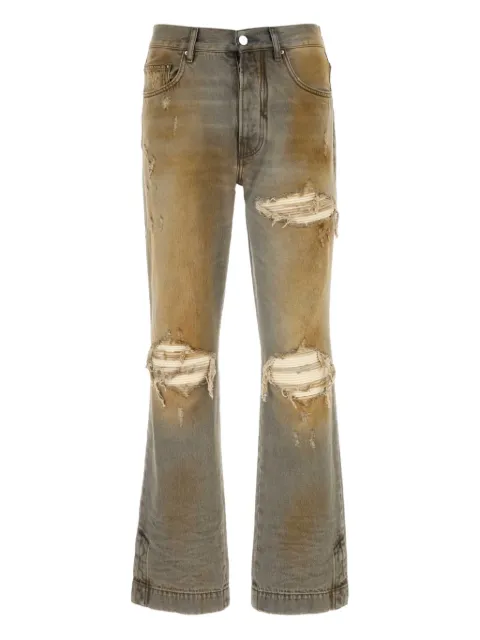 AMIRI MX1 straight flare jeans Grey AMBMJE1016