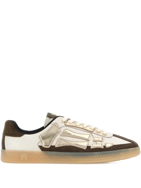 AMIRI metallic pacific Bones sneakers White AMSNSN1034