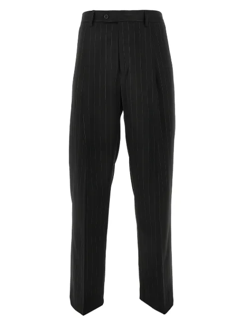 MARSEM pinstripe trousers Black P056T015090