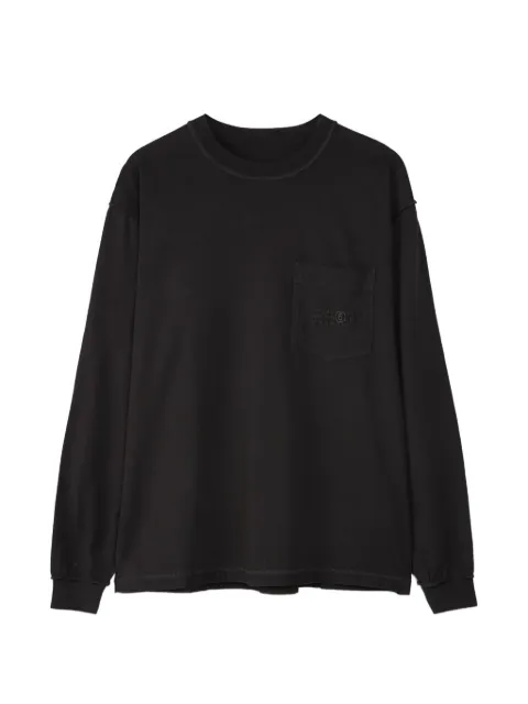 MM6 Maison Margiela long-sleeve shirt Black S62DT0047M35622