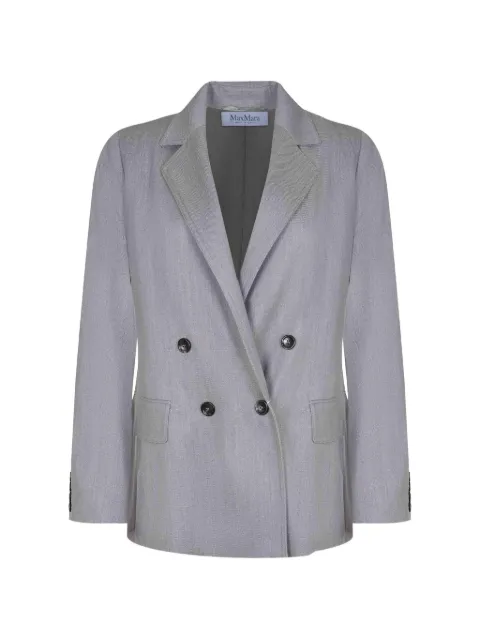 Max Mara Locarno double-breasted jacket Grey 2521046062600