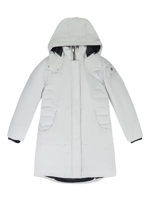 Moose Knuckles WMNS quilted panels parka coat Grey MSKWOTW0006