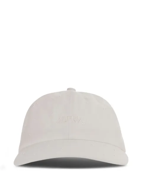 Autry logo baseball cap White ACPU076W