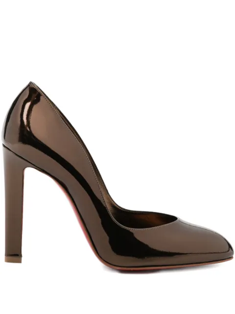 Christian Louboutin 100mm Fannylove pumps Brown 1260038