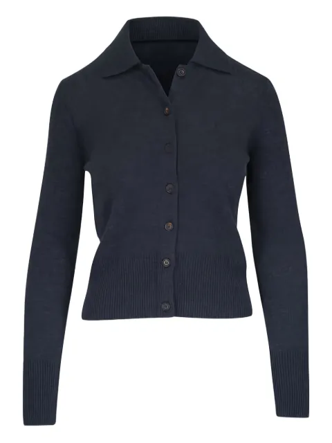 Le Kasha Fraga button collared cardigan Grey FRAGAMIDNIGHT