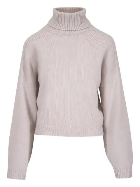 Le Kasha roll-neck long-sleeve sweater Neutrals BANGKOKLIGHTBEIGE
