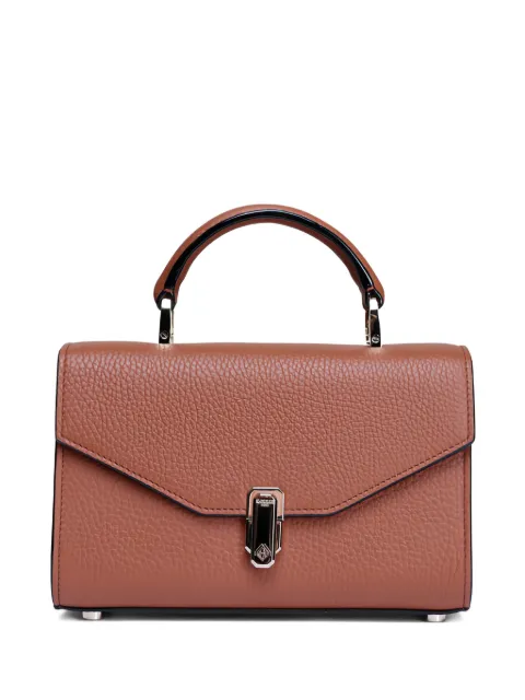Moreau small Ana top-handle tote bag Brown ANABAGMCRBULL